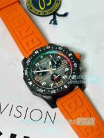 Swiss Copy Breitling Endurance Pro Ironman 44 Quartz Watch Orange Rubber Strap